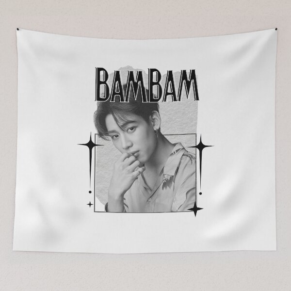 Item preview, Got 7 BamBam Korean Boy Group KPop Scrapbook Collage Cozy Y2K Vintage Design designed and sold by HELL0WBELLO.