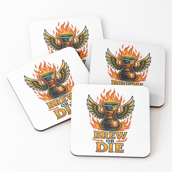Item preview, Brew or Die – Wings of Coffee designed and sold by OthersideCoffee.