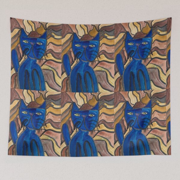 Item preview, blue sea cat designed and sold by kolozse.
