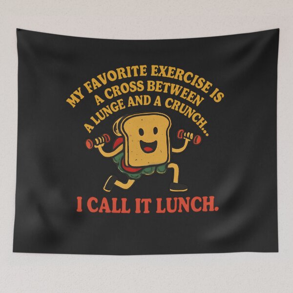 Item preview, Funny Fitness Quote:  Sarcastic Workout Saying Art designed and sold by elynne9.