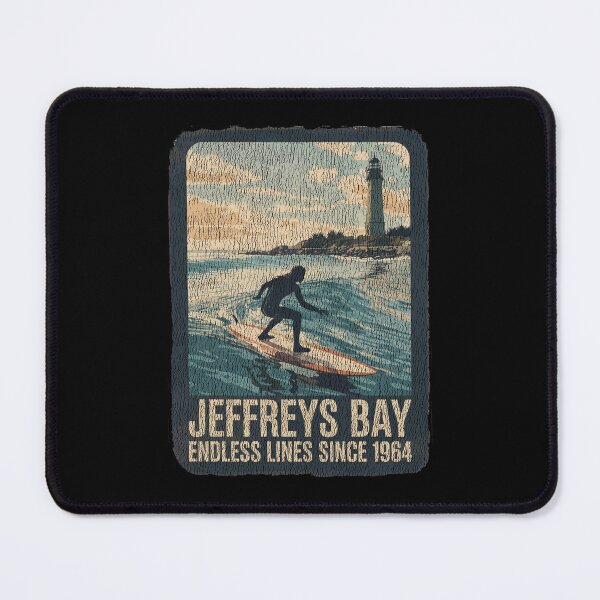 Item preview, Jeffreys Bay Vintage Surf  – Retro Longboard Wave Rider Classic designed and sold by paulo silveira.