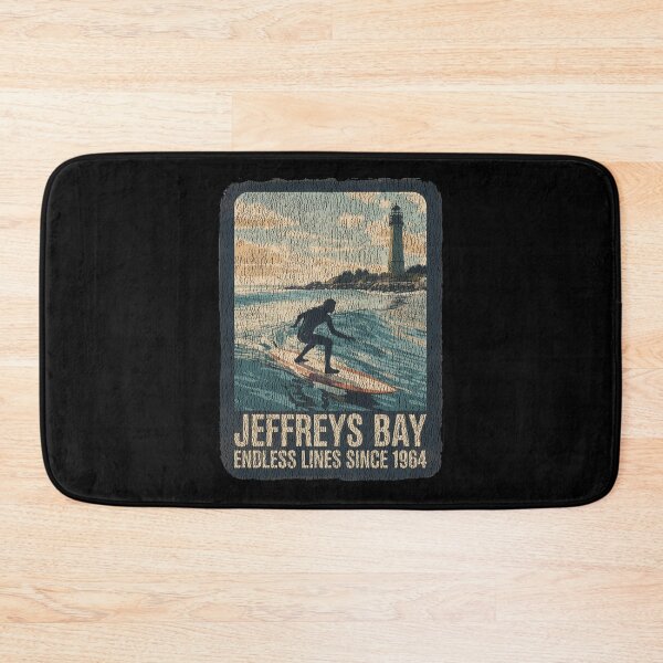 Item preview, Jeffreys Bay Vintage Surf  – Retro Longboard Wave Rider Classic designed and sold by paulo silveira.