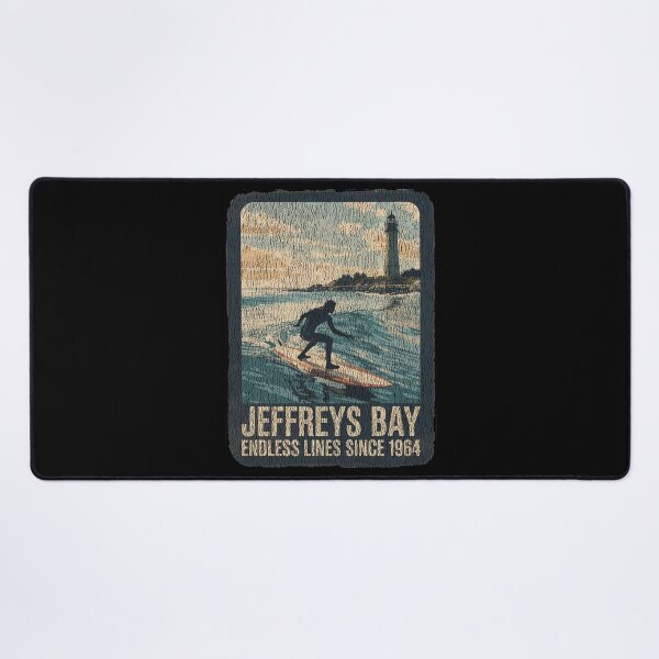 Item preview, Jeffreys Bay Vintage Surf  – Retro Longboard Wave Rider Classic designed and sold by paulo silveira.