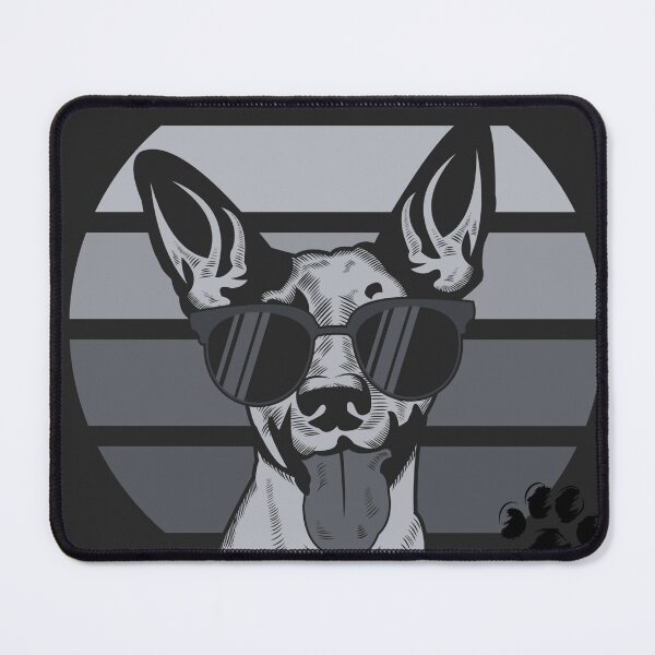 Item preview, Retro Dog in Sunglasses: Monochrome Paw designed and sold by lovelynong.