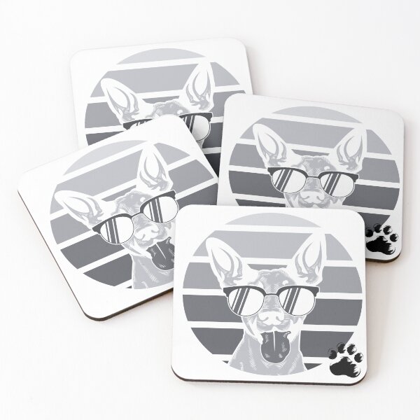 Item preview, Retro Dog in Sunglasses: Monochrome Paw  designed and sold by lovelynong.
