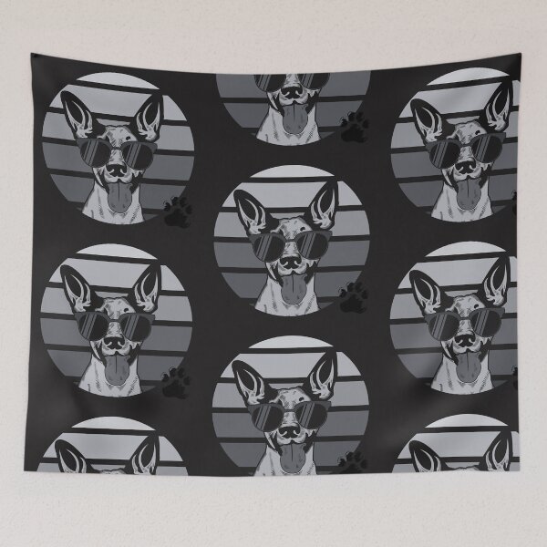Item preview, Retro Dog in Sunglasses: Monochrome Paw  designed and sold by lovelynong.