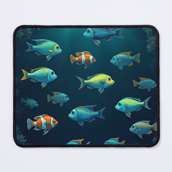 Item preview, Bright Tropical Fish Swimming in Ocean designed and sold by BDLdesigns.