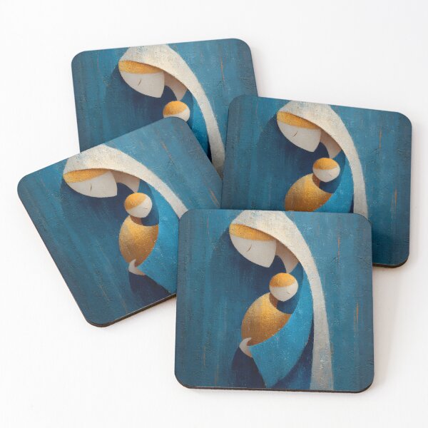 Item preview, Madonna and Child in Abstract Style designed and sold by daila70.