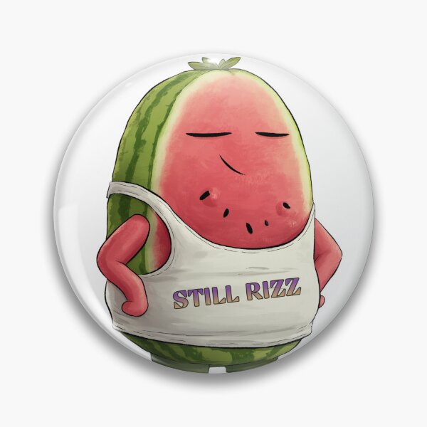 Item preview, Watermelon Rizz: The Ultimate Chill Fruit Vibe designed and sold by ChefsSpicyFits.