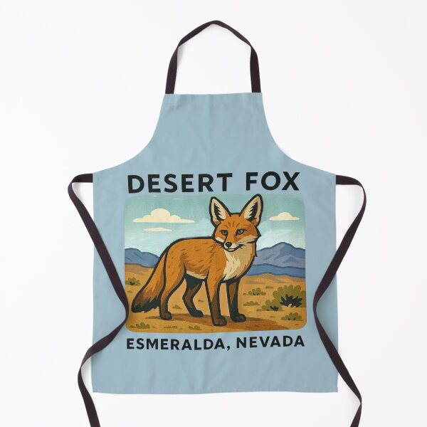 Item preview, Desert Fox / Esmeralda, Nevada designed and sold by Myra365Art.
