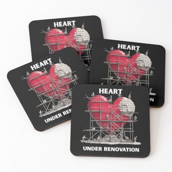 Item preview, Heart Under Renovation: Emotional Repair Self-Work Metaphor designed and sold by ChefsSpicyFits.