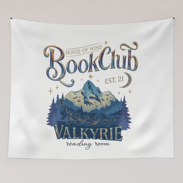 Item preview, House of Wind Valkyrie Book Club • Night Court Mountain Design (ACOTAR Inspired) designed and sold by theliteraryedit.