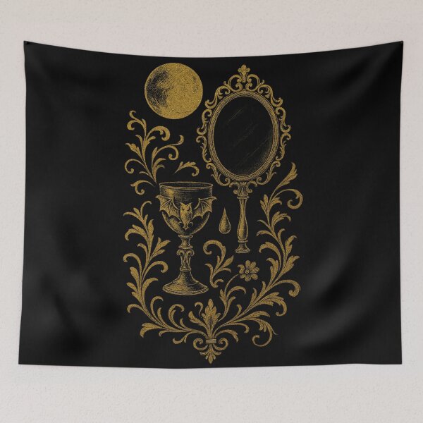 Item preview, Moonlit Relic of the Gilded Chalice designed and sold by Mouraludia.