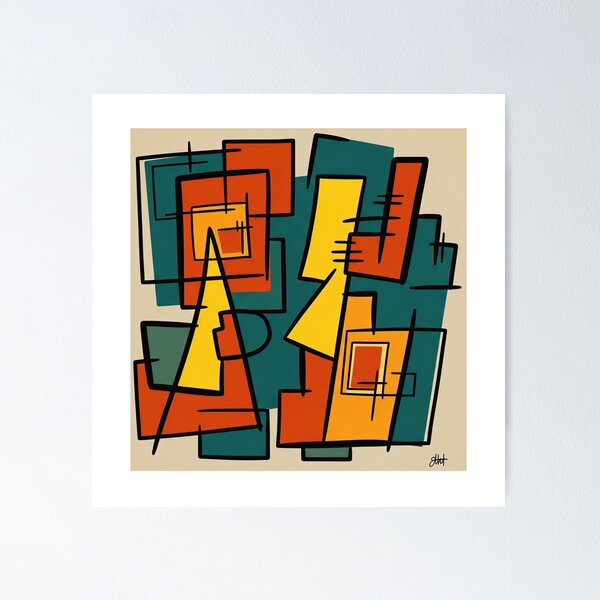 Item preview, Abstract Art -The Encounter  designed and sold by Ace Shark.