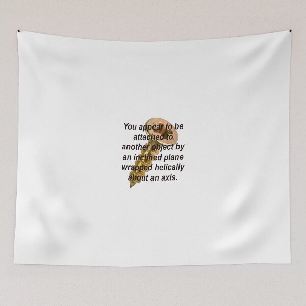 Item preview, "You're screwed" in pedantic expression designed and sold by JayJLvNv.
