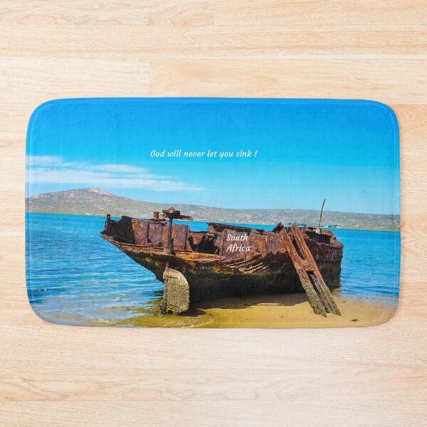 Item preview, Old shipwreck in South Africa in a small town called Langebaan. designed and sold by Photos By Jadene - South Africa.