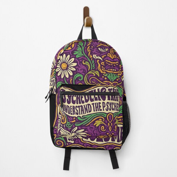 Item preview, Psychedelic Trippy Art Retro Groovy Hippie Gift Poster designed and sold by DrawHandArt.