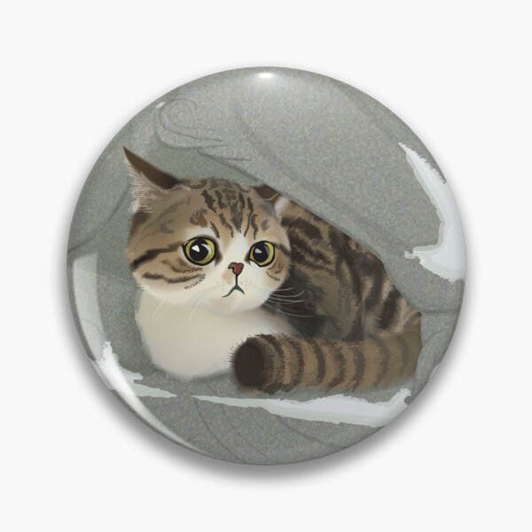 Item preview, Cat in Winter Courtyard designed and sold by Wolfberry Studio.