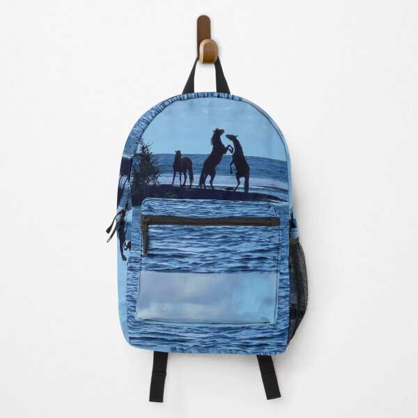 Item preview, Wild Horses on the Beach – Ocean Freedom designed and sold by TrisaThyme.