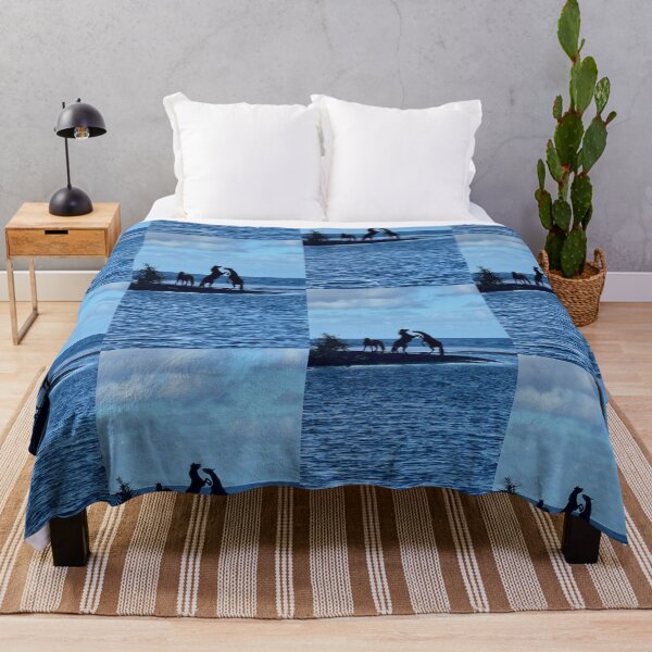 Item preview, Wild Horses on the Beach – Ocean Freedom designed and sold by TrisaThyme.