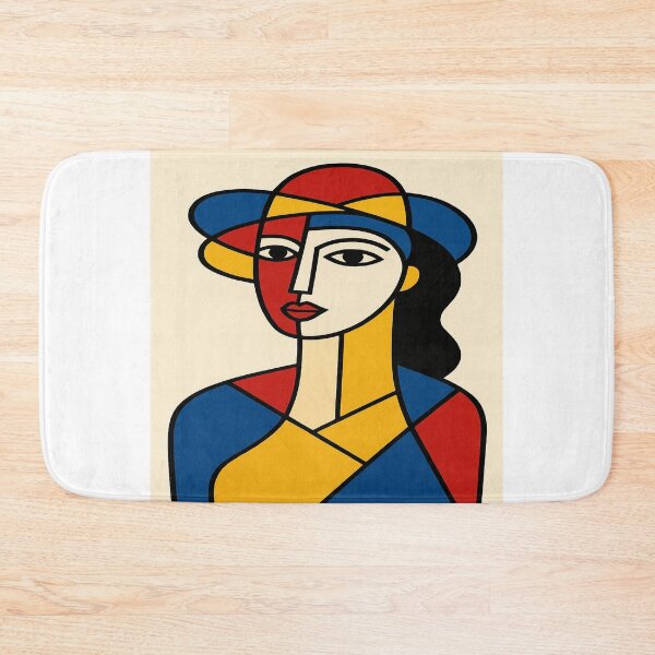 Item preview, Mid Century Abstract Portrait Art -The Bold Stare designed and sold by Ace Shark.