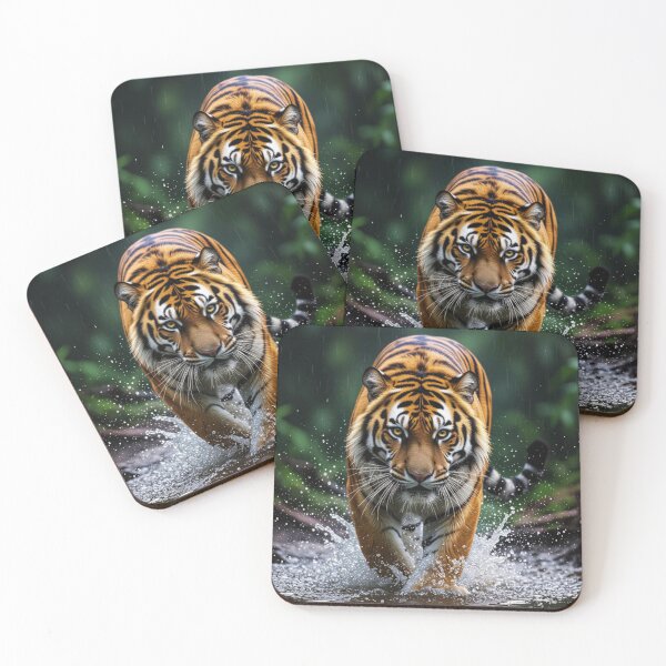Item preview, Tiger in the water designed and sold by di-Vera-Rosati.