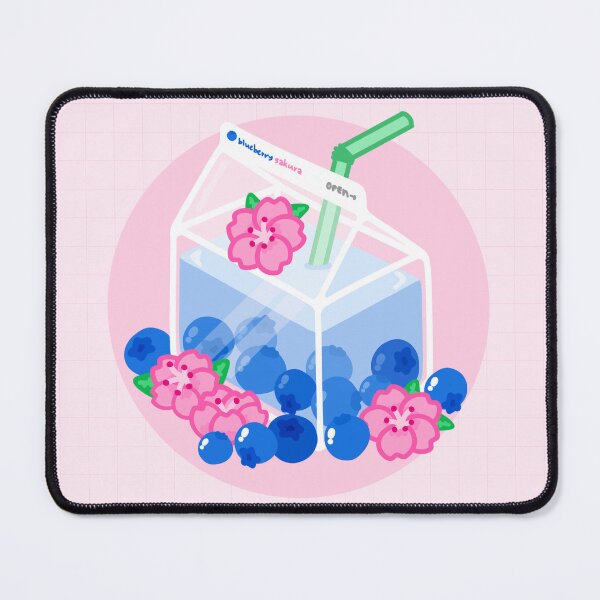 Artikelvorschau, Blaubeer-Sakura-Milchkarton entworfen und verkauft von arcaneskye.