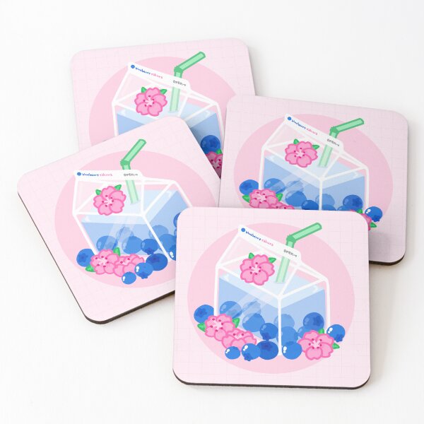 Artikelvorschau, Blaubeer-Sakura-Milchkarton entworfen und verkauft von arcaneskye.