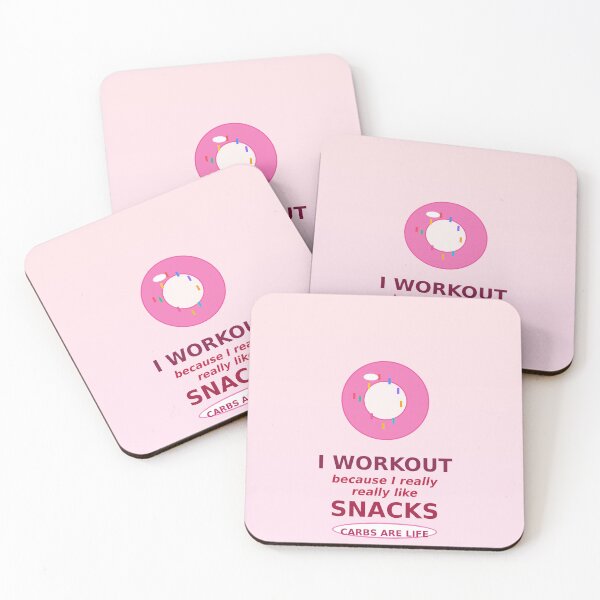 Item preview, I Workout For Snacks Fitness designed and sold by TexSwing.