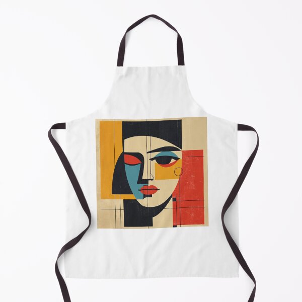 Item preview, Mid Century Abstract Portrait Art -The Silent Observer designed and sold by Ace Shark.