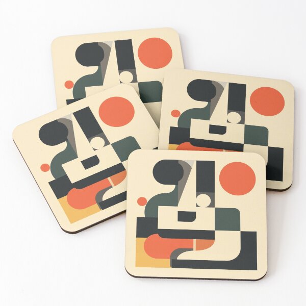 Item preview, Mid Century Abstract Art - Sentinel  designed and sold by Ace Shark.