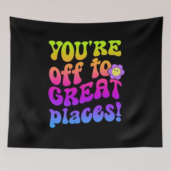 Item preview, You're Off To Great Places  - Retro Design - Beach Vibes designed and sold by Sun Sand & Sea Art.