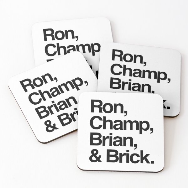 Item preview, Ron, Champ, Brian, & Brick designed and sold by The Common Tee.