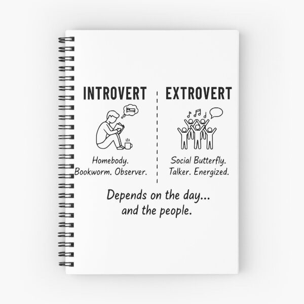 Item preview, Introvert Extrovert Ambivert T-Shirt - Depends on the Day Social Humor Tee designed and sold by Enga6.