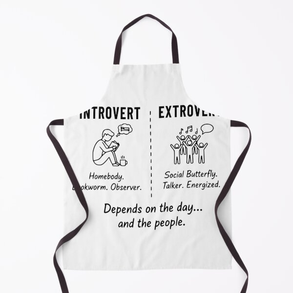 Item preview, Introvert Extrovert Ambivert T-Shirt - Depends on the Day Social Humor Tee designed and sold by Enga6.