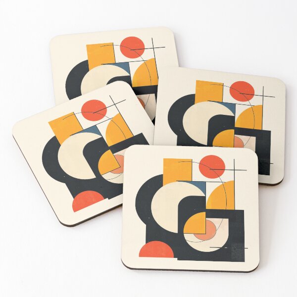 Item preview, Mid Century Abstract Geometric Art -Modern California  designed and sold by Ace Shark.