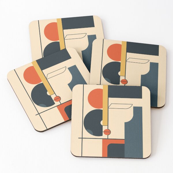 Item preview, Mid Century Abstract Geometric Art - Sunday Morning  designed and sold by Ace Shark.