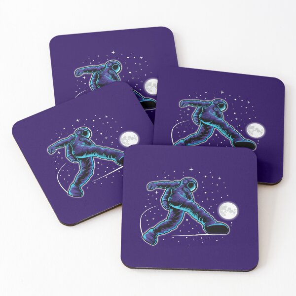 Item preview, Astronaut soccer player in space on the moon designed and sold by Joncasmiart.
