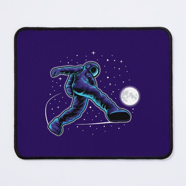 Item preview, Astronaut soccer player in space on the moon designed and sold by Joncasmiart.