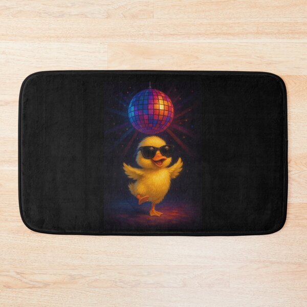 Item preview, Funny Baby Duck Dancing Under Disco Ball designed and sold by DeansDesigns44.