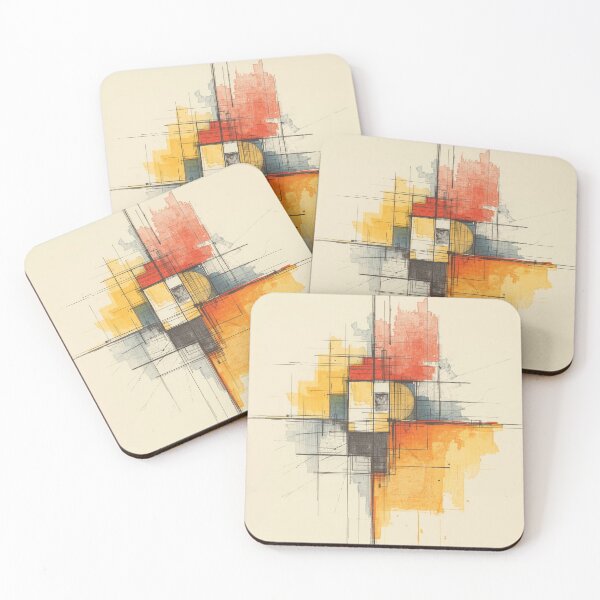 Item preview, Mid Century Abstract Technical Art - Spatial Frequency  designed and sold by Ace Shark.