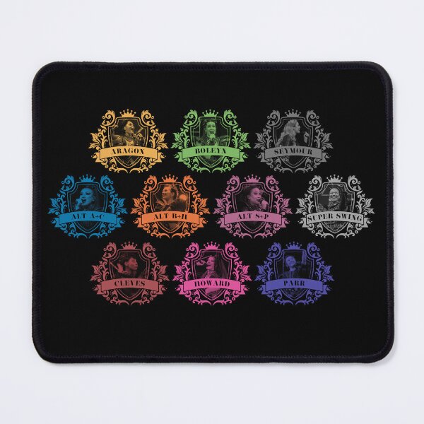 Item preview, QUEENDOM ON TOUR: 23/24 Tour Cast Crest (#1) design designed and sold by Stagey Aesthetics.
