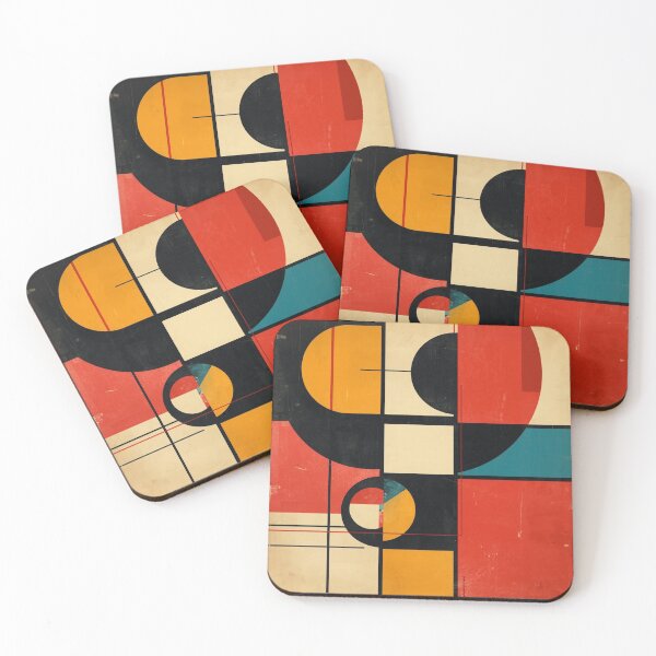 Item preview, Mid Century Abstract Geometric Art - Sector Analysis  designed and sold by Ace Shark.