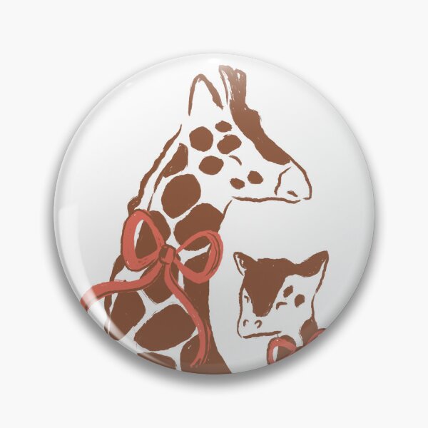 Item preview, Giraffes with bows designed and sold by Nininshop.