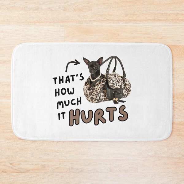 Item preview, That’s How Much It Hurts designed and sold by Eggroll the Cat.