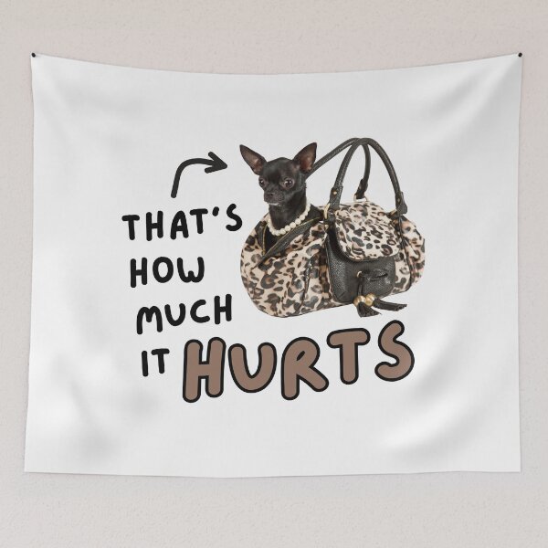 Item preview, That’s How Much It Hurts designed and sold by Eggroll the Cat.