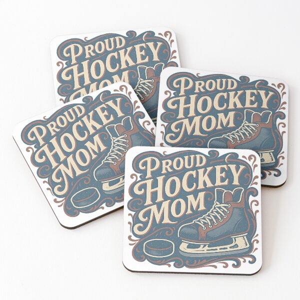 Artikelvorschau, Vintage-Design für stolze Hockey-Mama-Eislaufschuhe entworfen und verkauft von Queen1120.