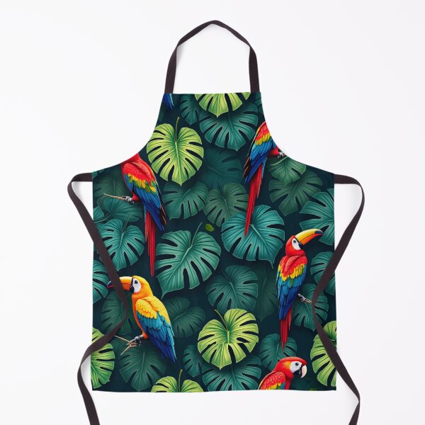Item preview, Parrots and Toucans in a Tropical Jungle designed and sold by BDLdesigns.