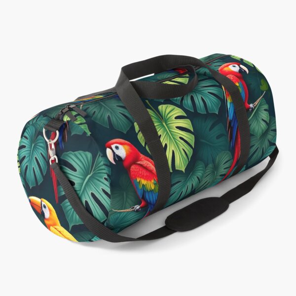 Item preview, Parrots and Toucans in a Tropical Jungle  designed and sold by BDLdesigns.