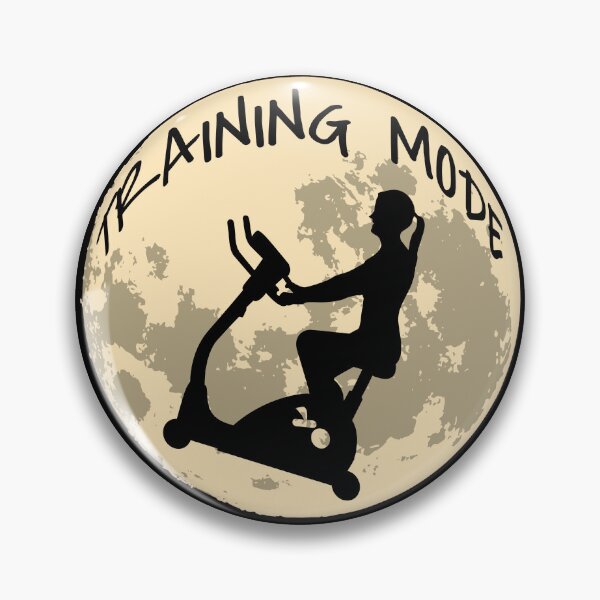 Item preview, Training Mode Ergometer Fly Me To The Moon Be Healthy Stay Motivated I Love Sports designed and sold by Paulina Vanlife.